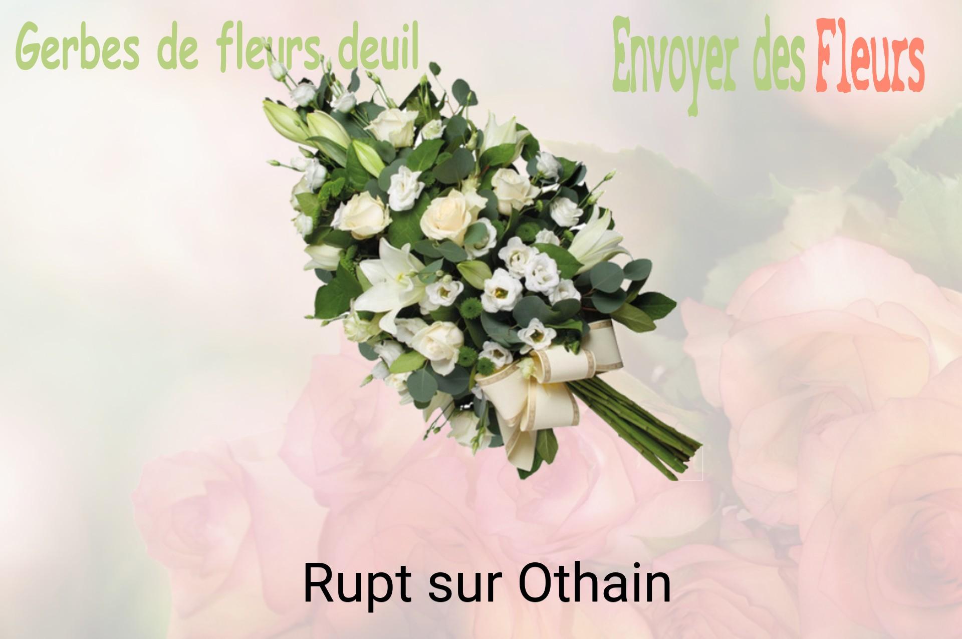 Gerbe de fleurs de deuil livrée à Rupt-sur-Othain